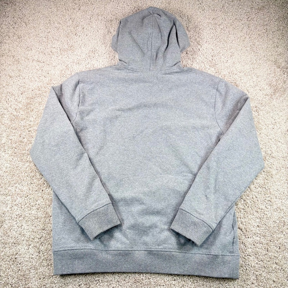 Patagonia Uprisal Hoody Mens L Gray Recycled Cotton Polyester Fleece Pullover - Picture 3 of 6